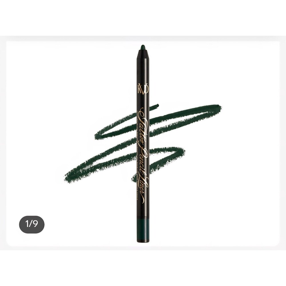 KVD Beauty Tattoo Pencil Liner Waterproof Gel Eyeliner Verdetta Green Full Size